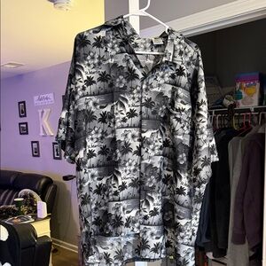 Men’s XXL Tropical Print Men's Shirt